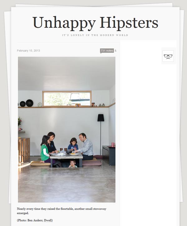 Unhappy Hipsters